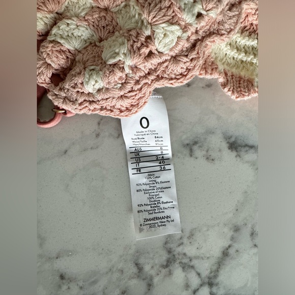 Zimmermann Clover pink bathing suit - Picture 3 of 5